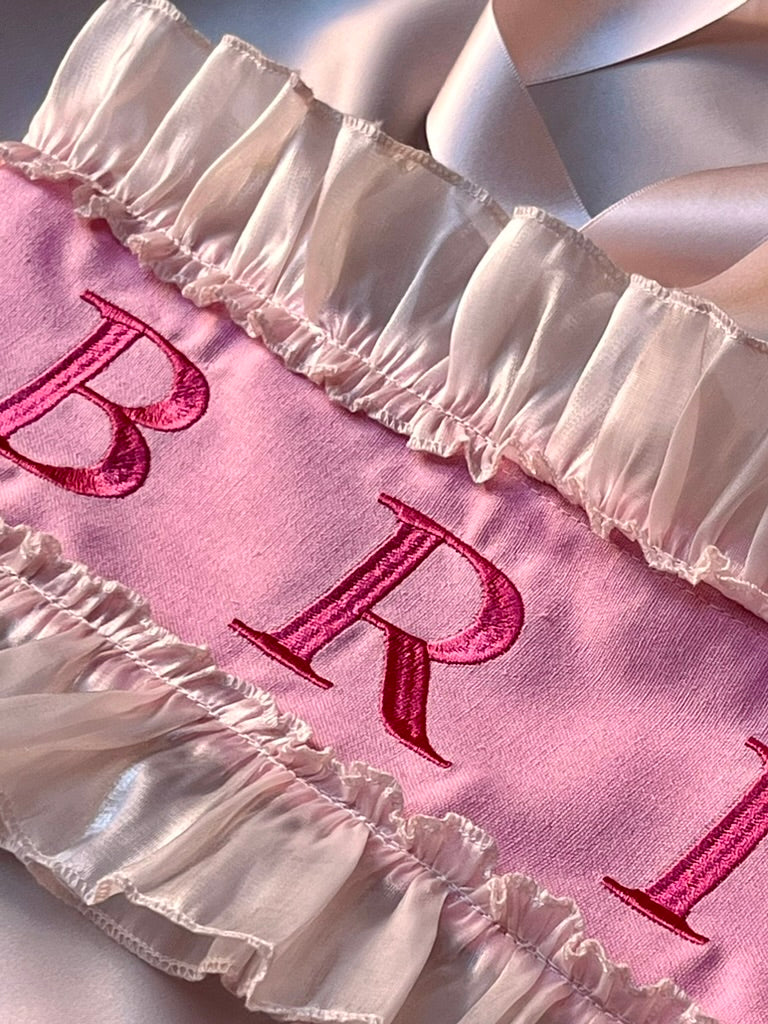 Pink Bride Hen Party Sash