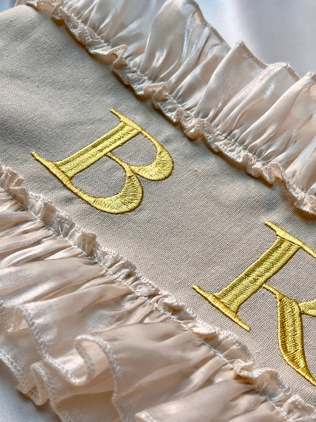 Beige Bride Hen Party Sash